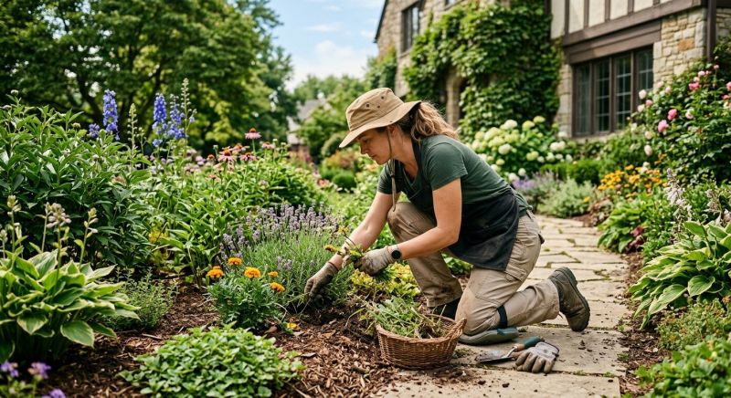 Flower Bed Weeding Service in Rockwall, TX