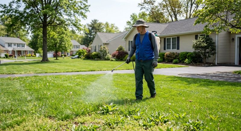 Lawn Spraying in Rockwall, TX