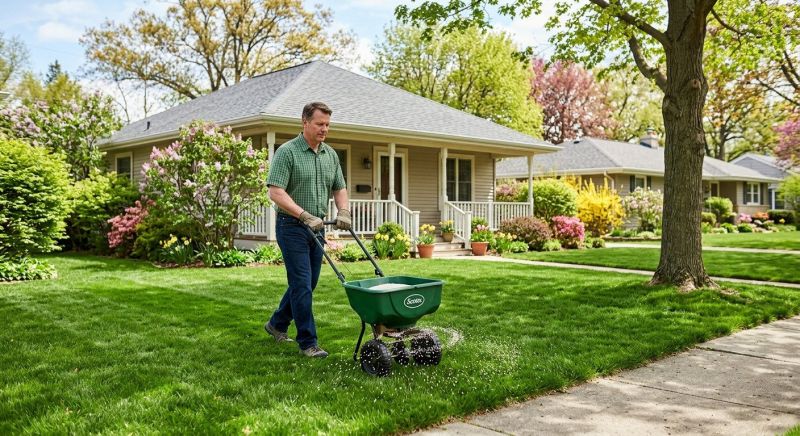 Spring Lawn Fertilizing in Ventura County, CA